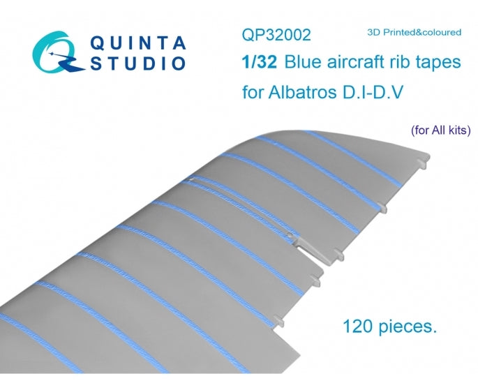 Quinta Studio QP32002 1:32 Blue rib tapes Albatros D.I-D.V