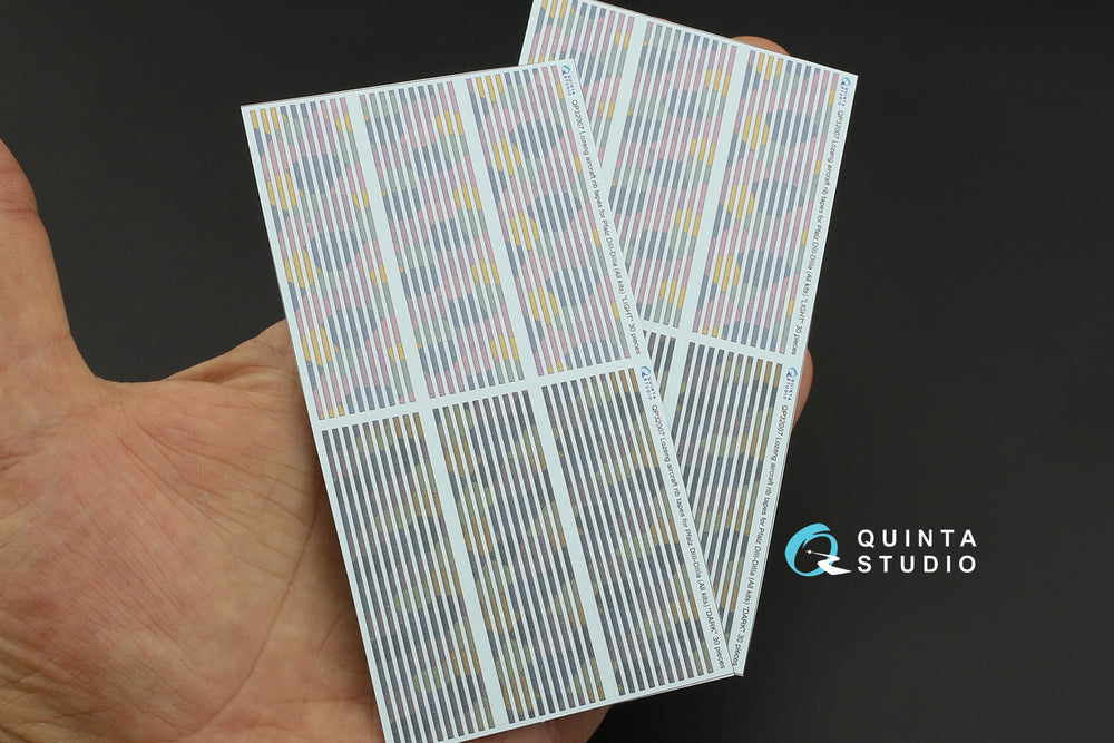 Quinta Studio QP32007 1:32 Lozenge rib tapes for Pfalz D.III/D.IIIa