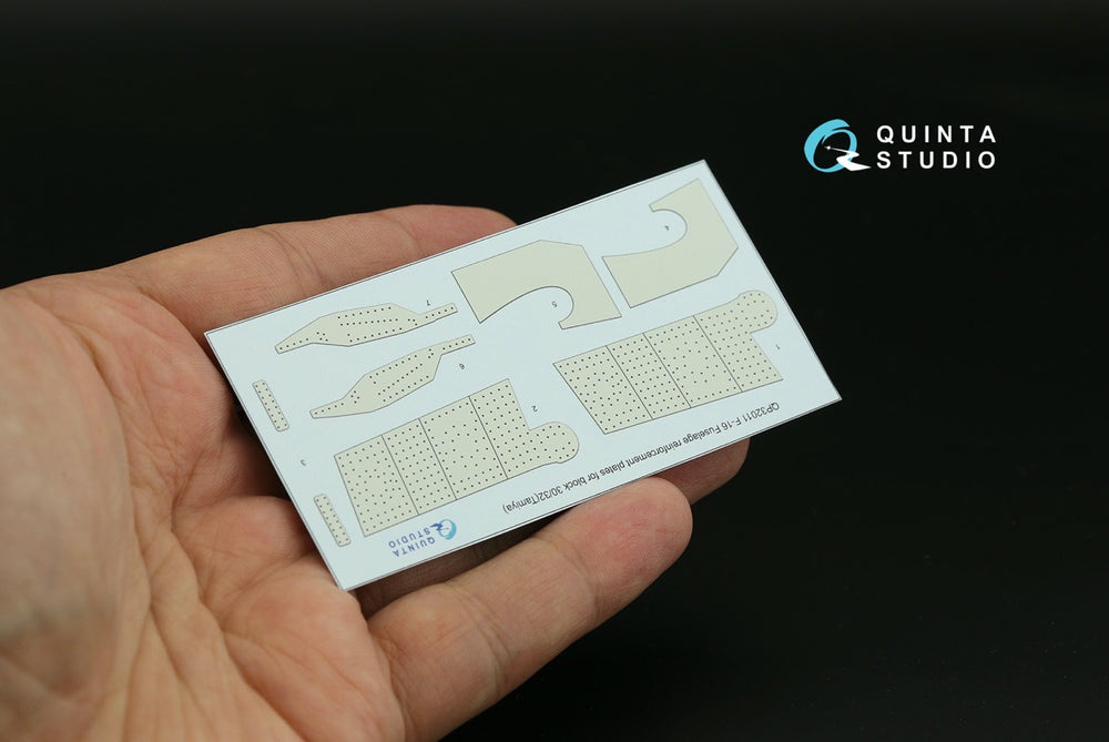 Quinta Studio QP32011 1:32 F-16C block 30/32 reinforcement plates