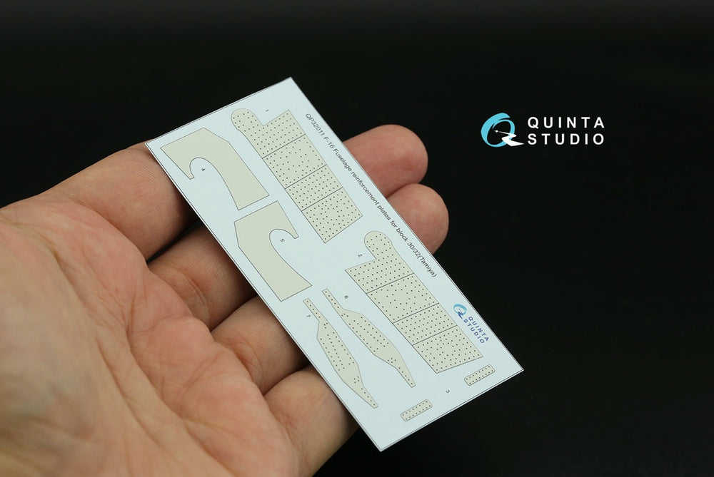 Quinta Studio QP32011 1:32 F-16C block 30/32 reinforcement plates