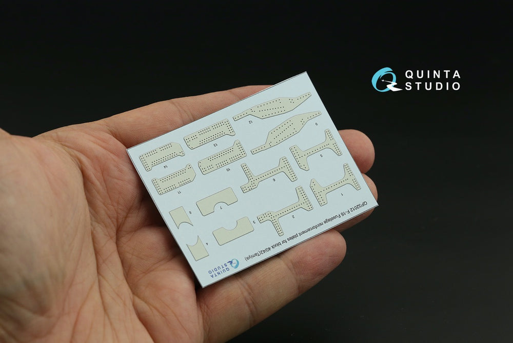 Quinta Studio QP32012 1:32 F-16C block 40/42 reinforcement plates