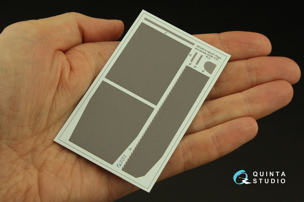 Quinta Studio QP32014 1:32 Yakovlev Yak-9T Flaps and Panels