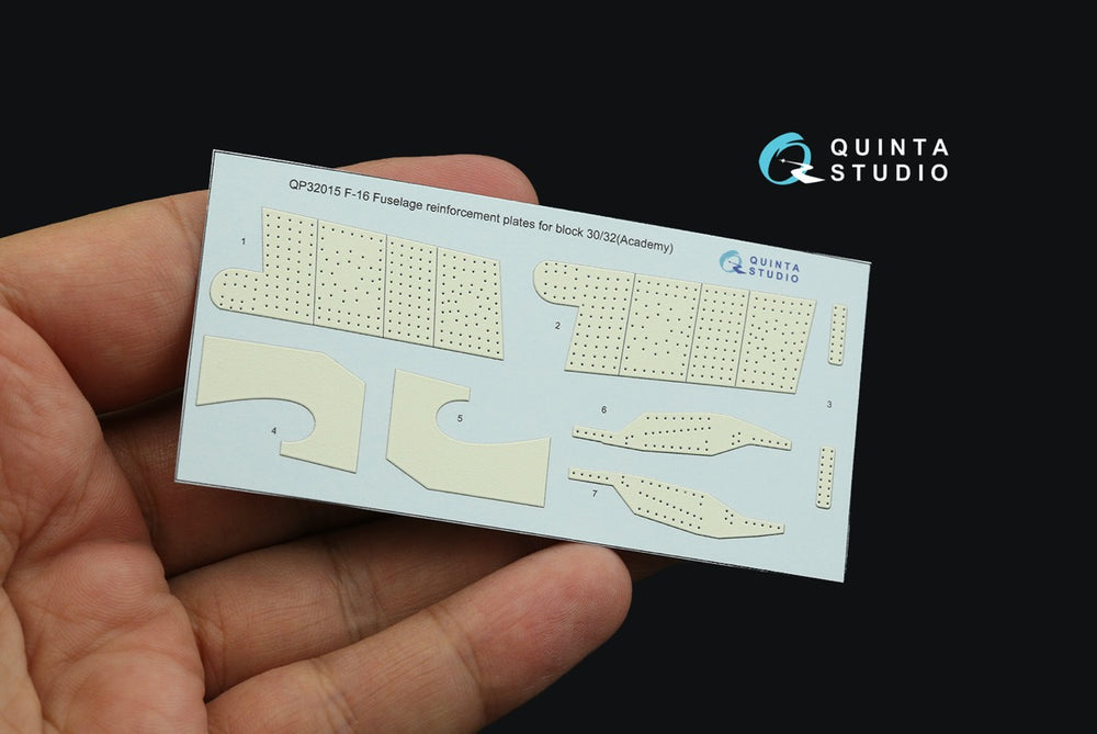 Quinta Studio QP32015 1:32 F-16C/D Block 30/32 Reinforcement Plates