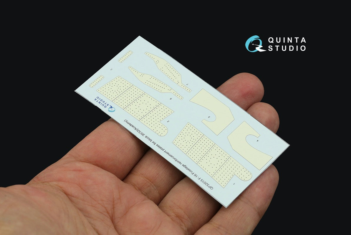 Quinta Studio QP32015 1:32 F-16C/D Block 30/32 Reinforcement Plates