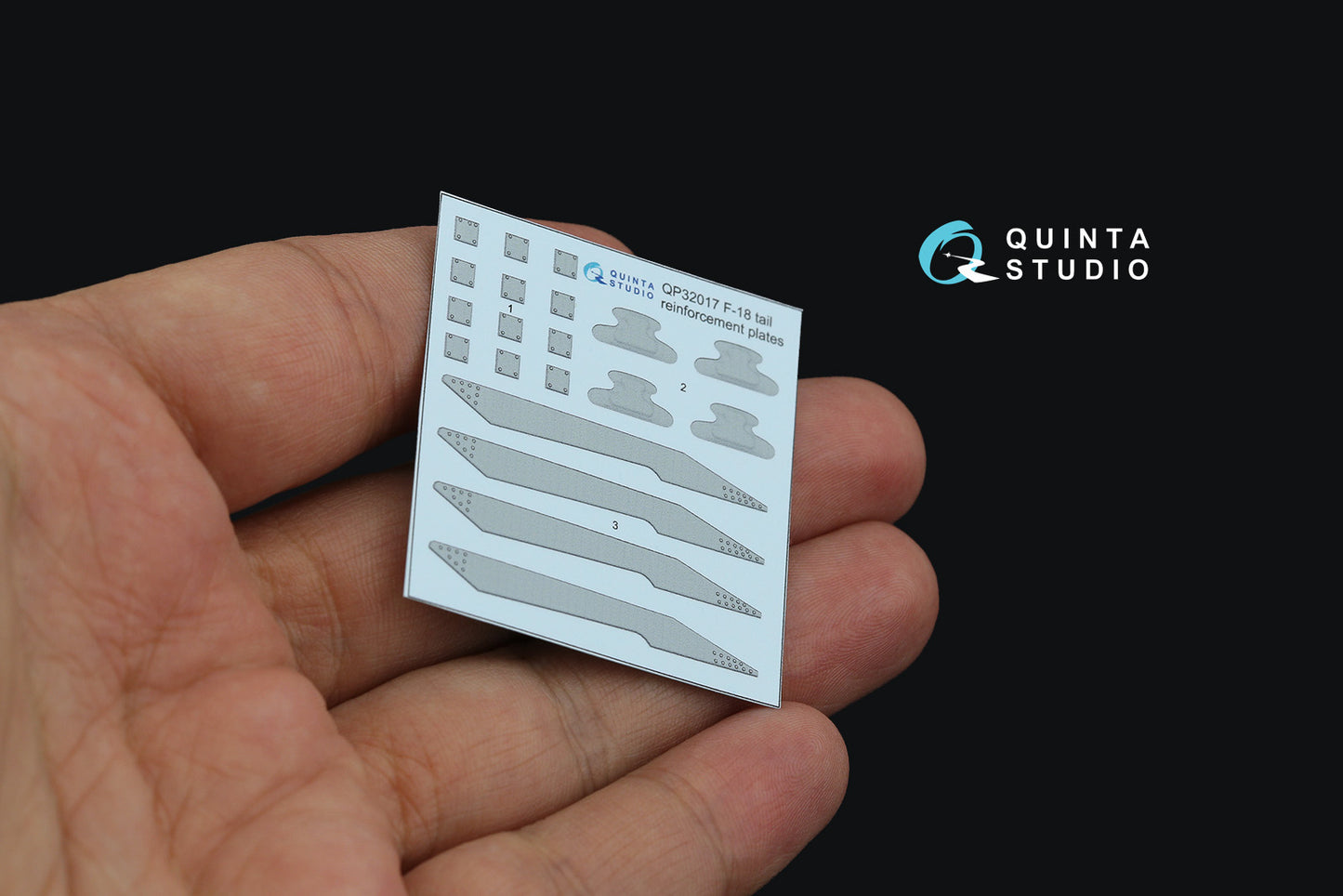 Quinta Studio QP32017 1:32 F/A-18 tail reinforcement plates