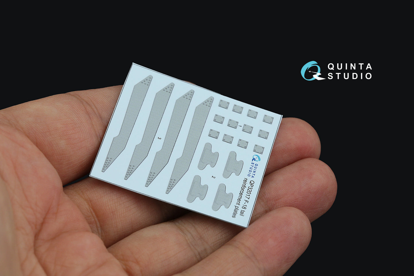 Quinta Studio QP32017 1:32 F/A-18 tail reinforcement plates