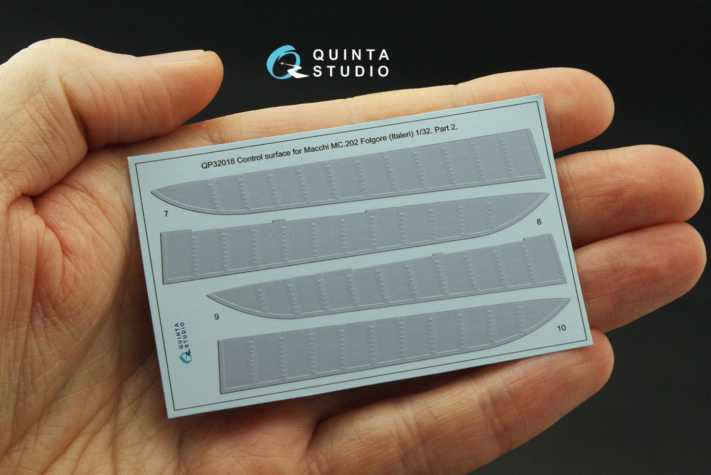 Quinta Studio QP32018 1:32 Control surface detail for Macchi C.202 Folgore
