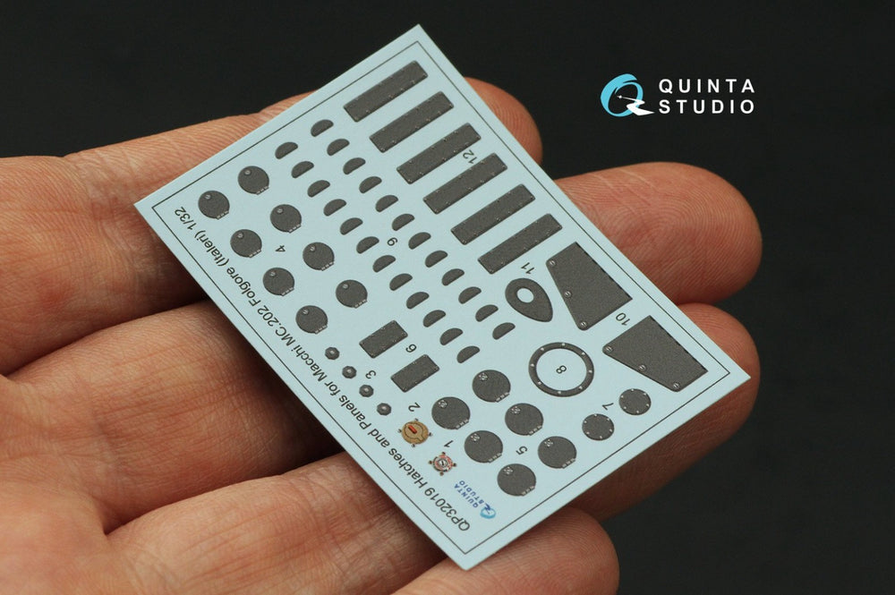 Quinta Studio QP32019 1:32 Hatches and Panels for Macchi C.202 Folgore