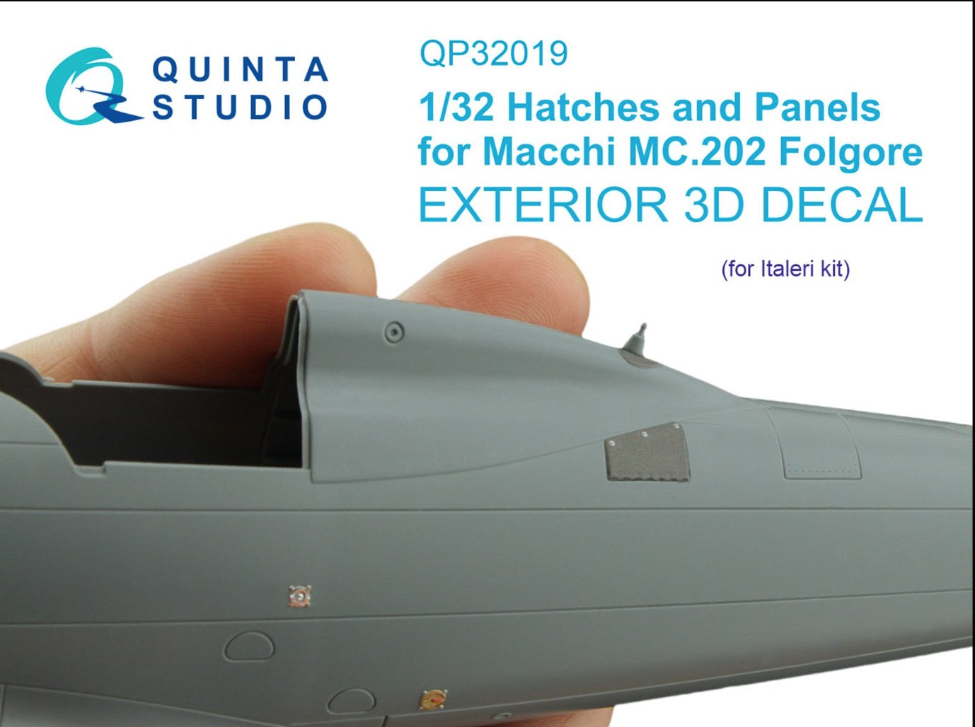 Quinta Studio QP32019 1:32 Hatches and Panels for Macchi C.202 Folgore