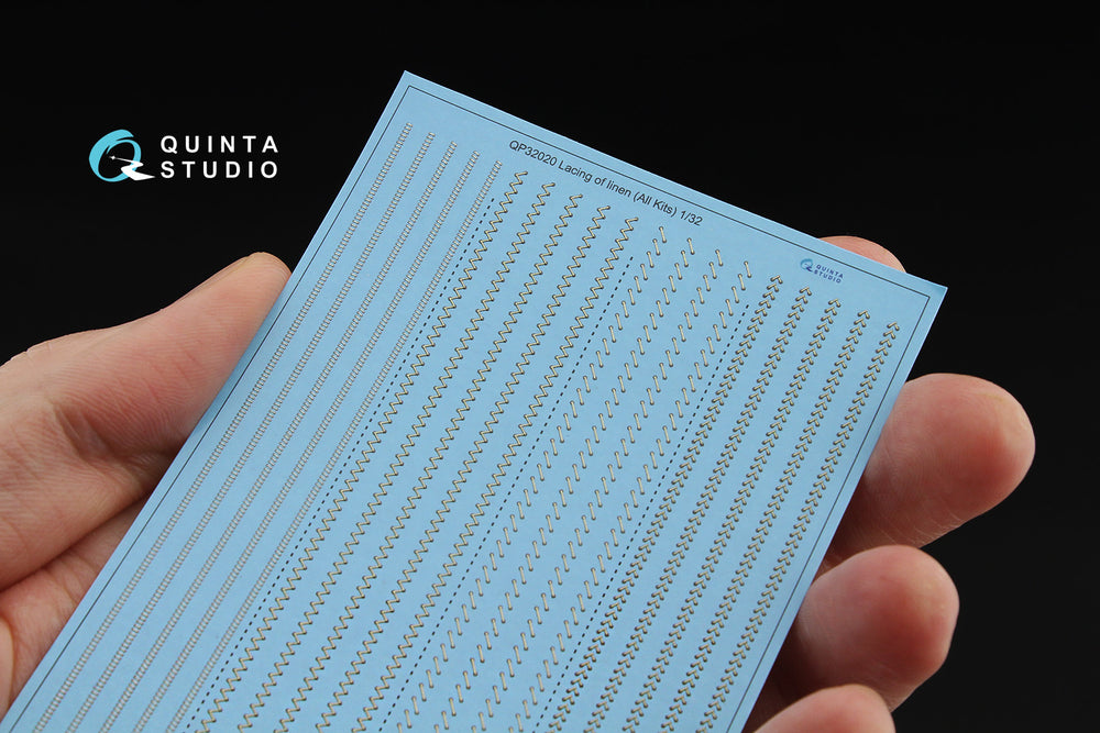 Quinta Studio QP32020 1:32 Lacing of linen