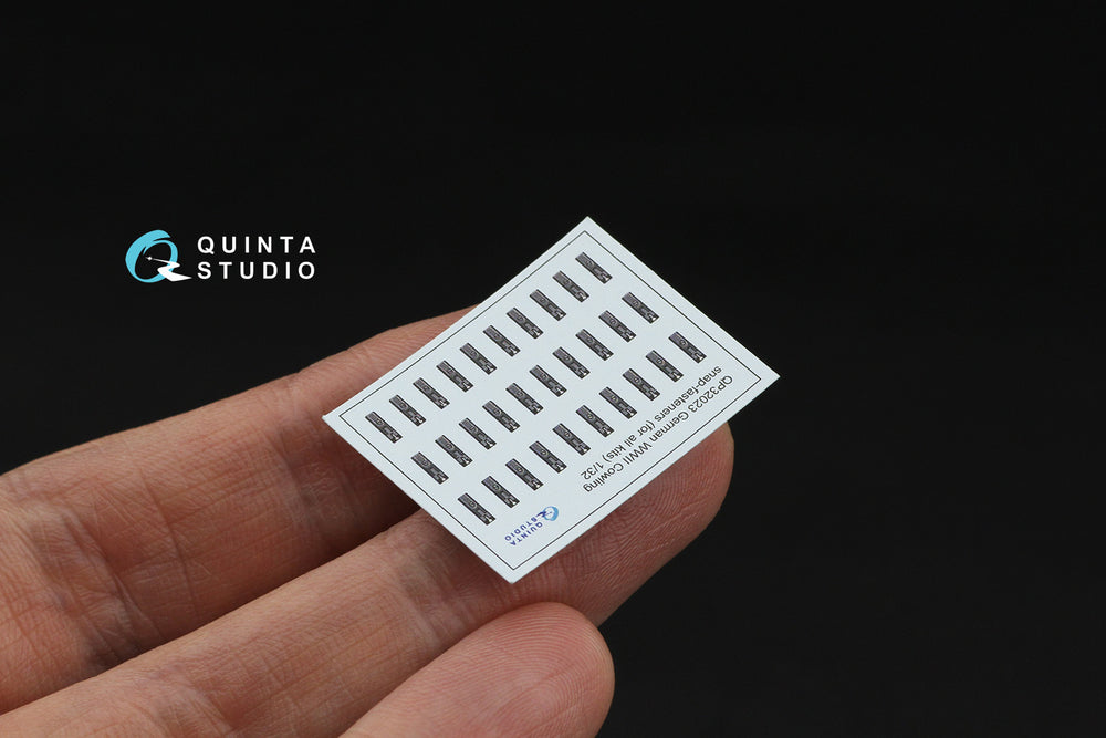 Quinta Studio QP32023 1:32 German WWII Cowling Snap-Fasteners
