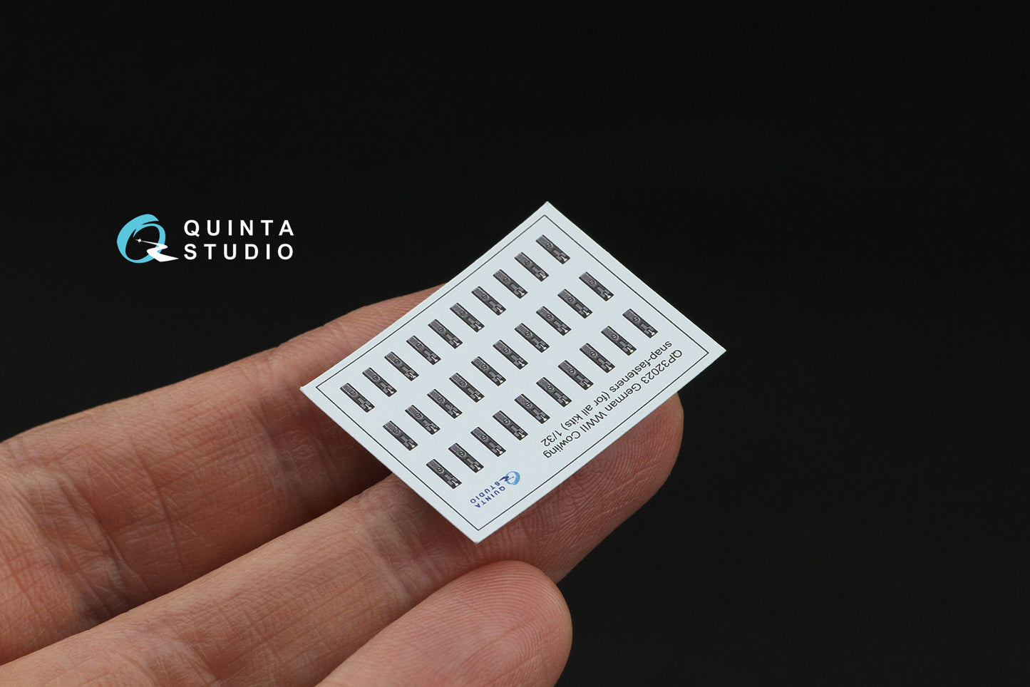 Quinta Studio QP32023 1:32 German WWII Cowling Snap-Fasteners