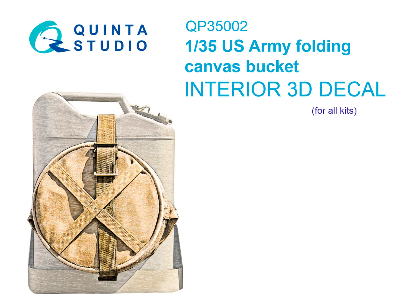 Quinta Studio QP35002 1:35 US Army folding canvas bucket