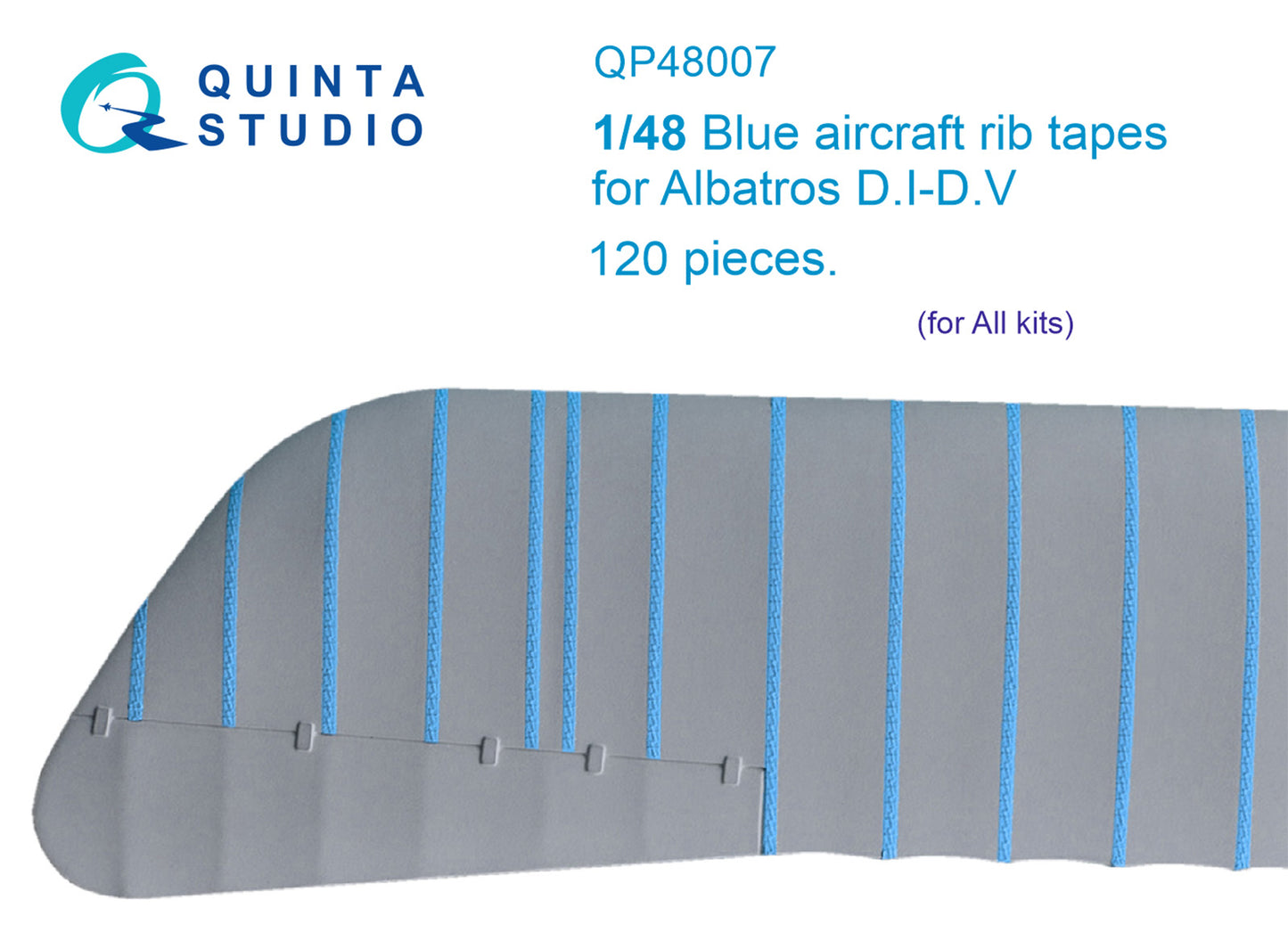 Quinta Studio QP48007 1:48 Blue rib tapes Albatros D.I/D.V
