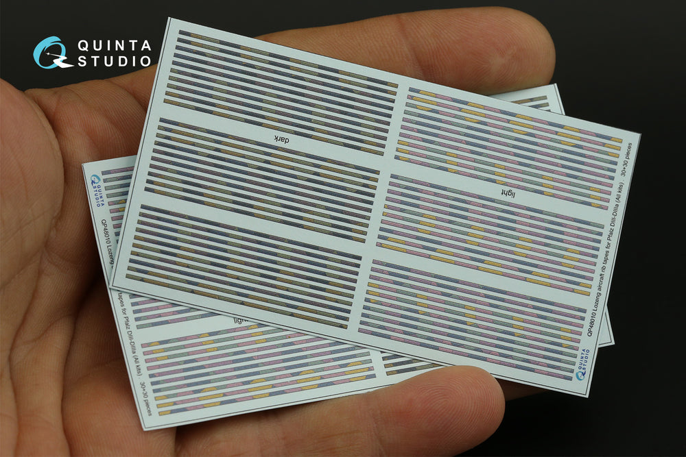 Quinta Studio QP48010 1:48 Lozenge rib tapes for Pfalz D.III/D.IIIa