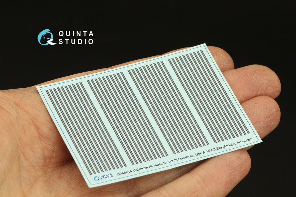 Quinta Studio QP48014 1:48 Universal rib tapes, type A