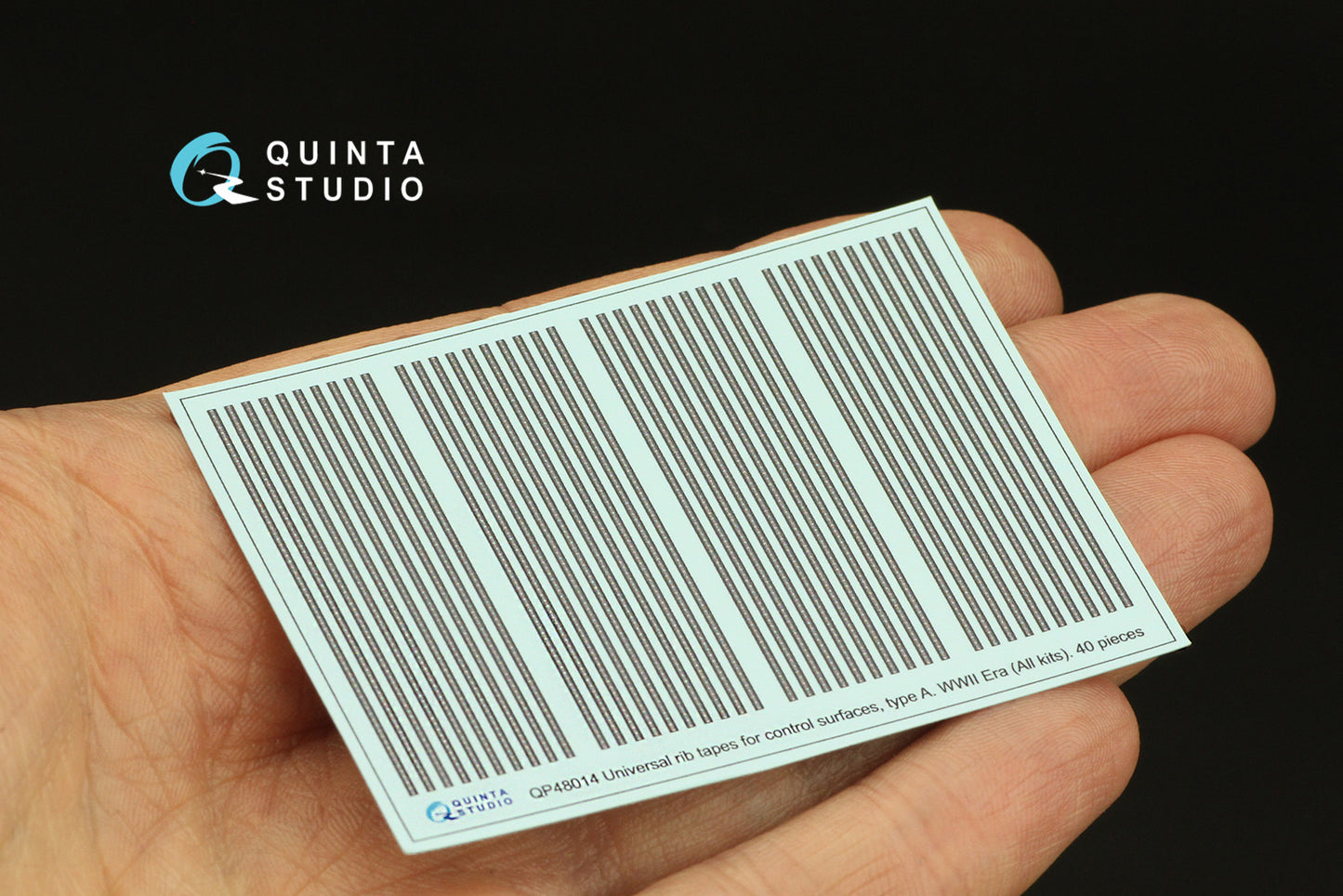 Quinta Studio QP48014 1:48 Universal rib tapes, type A