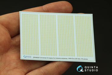 Quinta Studio QP48020 1:48 Universal rib tapes for Antanta