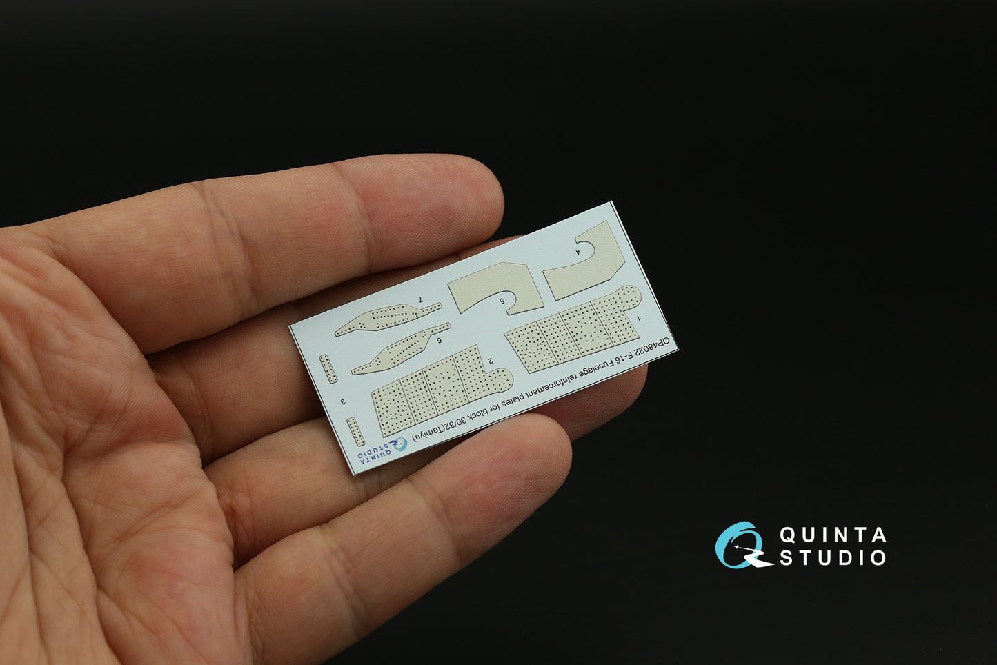 Quinta Studio QP48022 1:48 F-16C Block 30/32 Reinforcement Plates