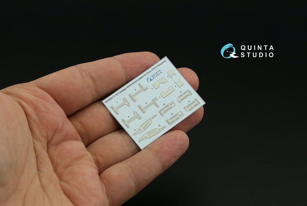 Quinta Studio QP48027 1:48 F-16C/D Block 40/42 Reinforcement Plates