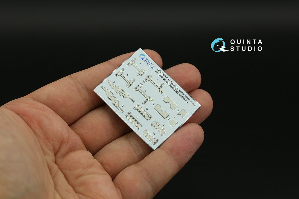 Quinta Studio QP48029 1:48 F-16C block 40/42 reinforcement plates