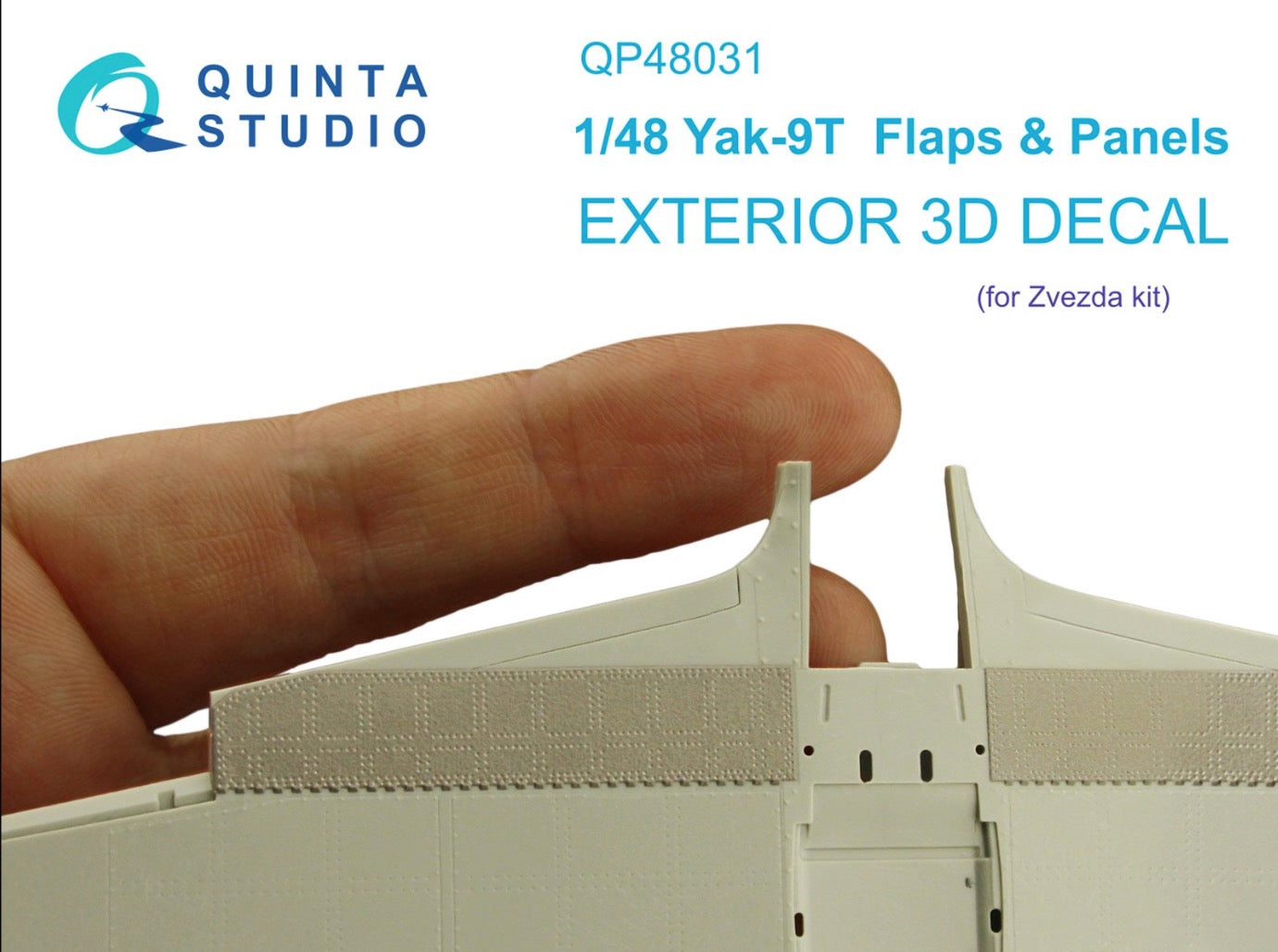 Quinta Studio QP48031 1:48 Yakovlev Yak-9T Flaps and panels