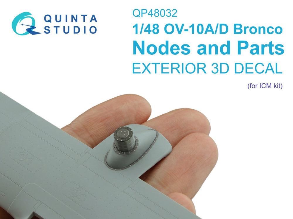 Quinta Studio QP48032 1:48 OV-10A/D Bronco Nodes and Parts