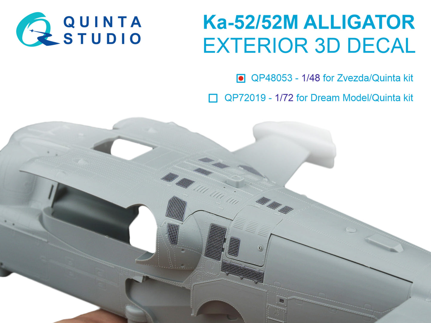 Quinta Studio QP48053 1:48 Kamov Ka-52/Ka-52M Exterior