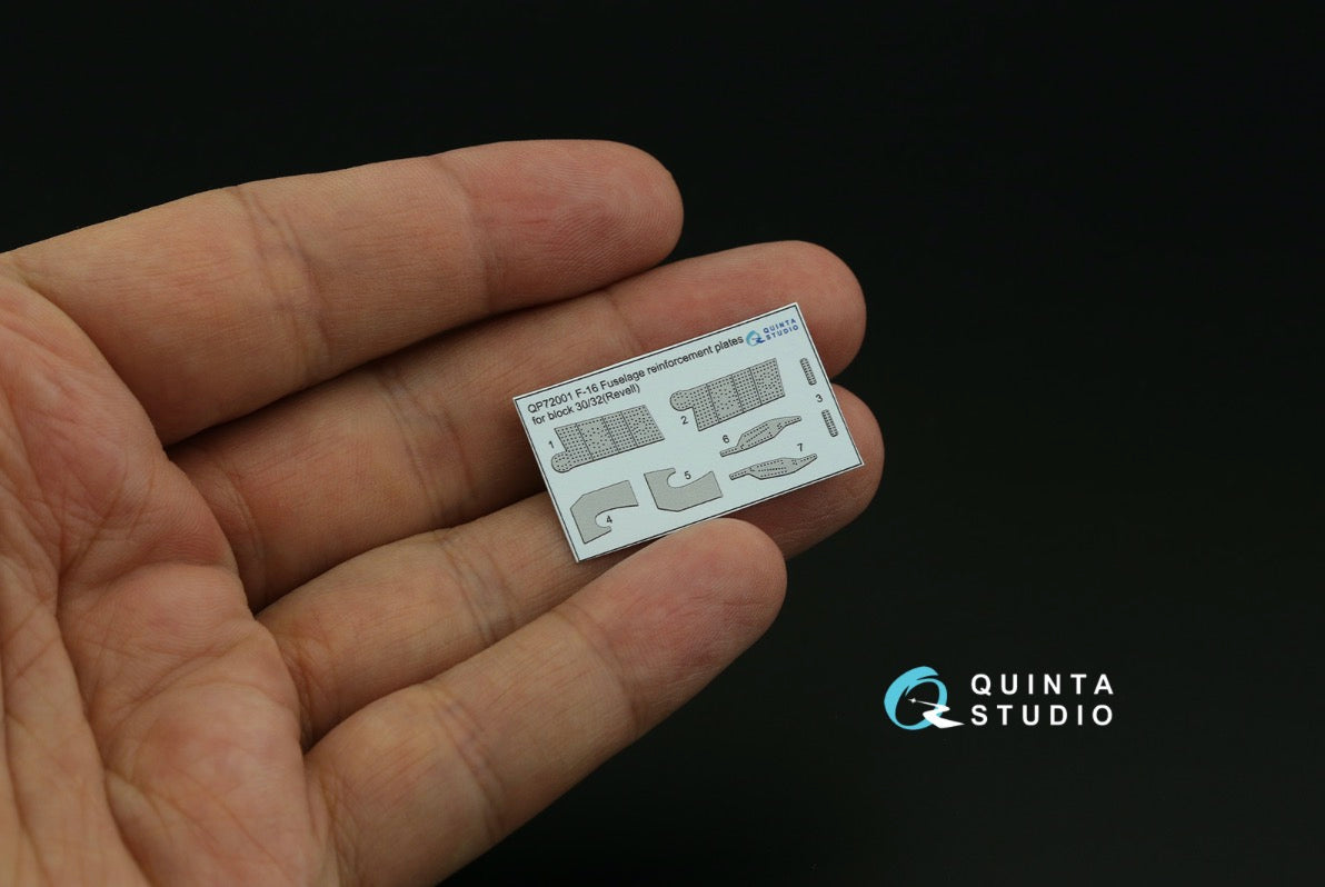Quinta Studio QP72001 1:72 F-16C block 30/32 reinforcement plates