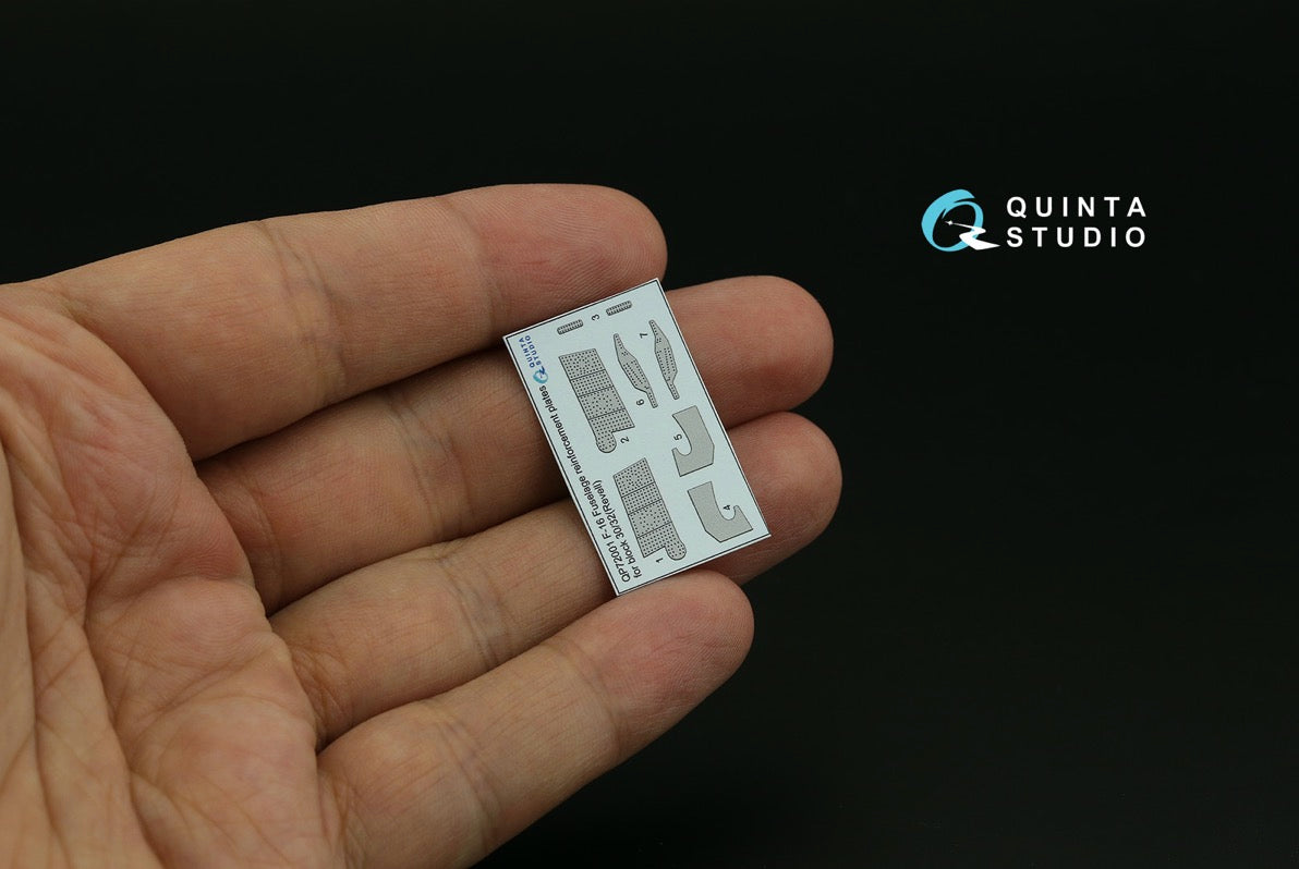 Quinta Studio QP72001 1:72 F-16C block 30/32 reinforcement plates
