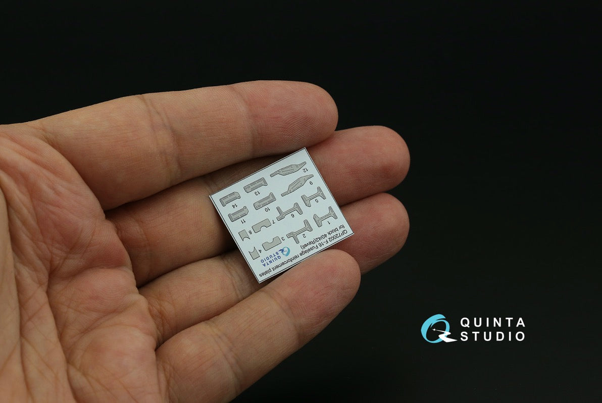 Quinta Studio QP72002 1:72 F-16C block 40/42 reinforcement plates