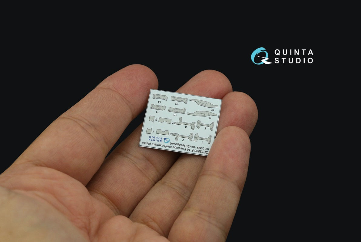 Quinta Studio QP72005 1:72 F-16C/D Block 40/42 Reinforcement Plates