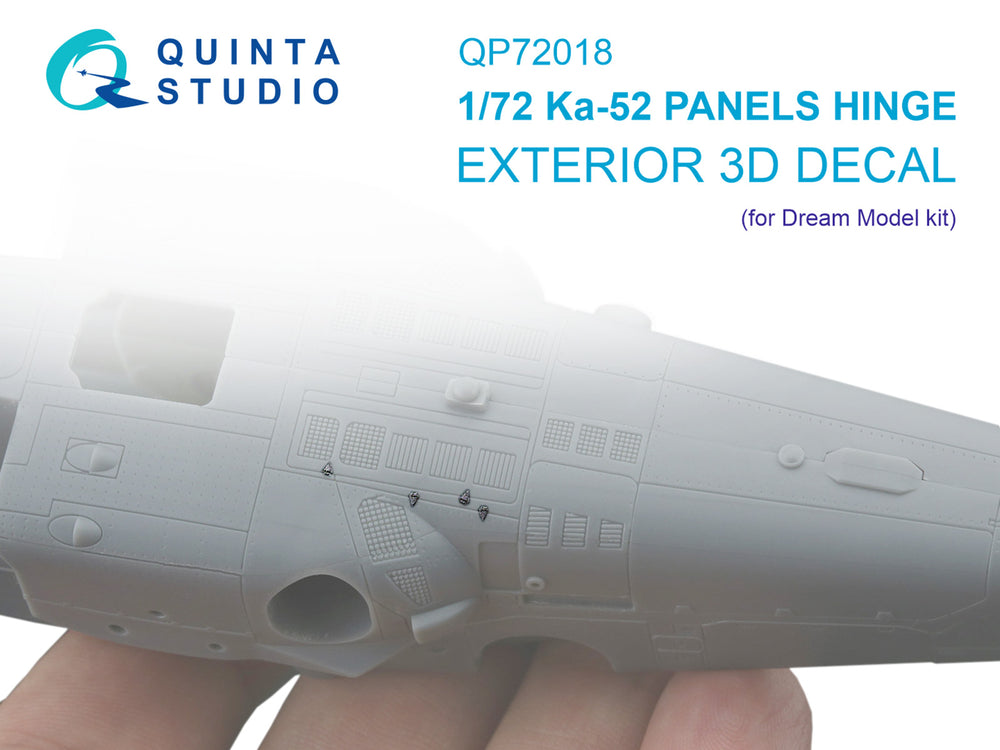 Quinta Studio QP72018 1:72 Kamov Ka-52 Panels Hinge