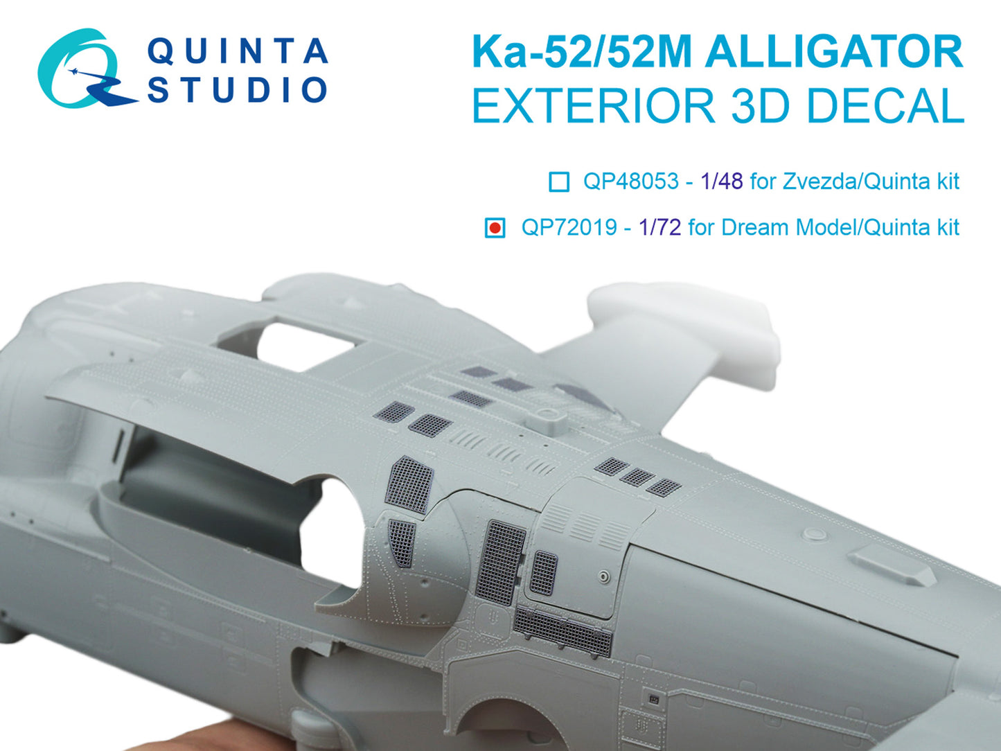 Quinta Studio QP72019 1:72 Kamov Ka-52 Exterior