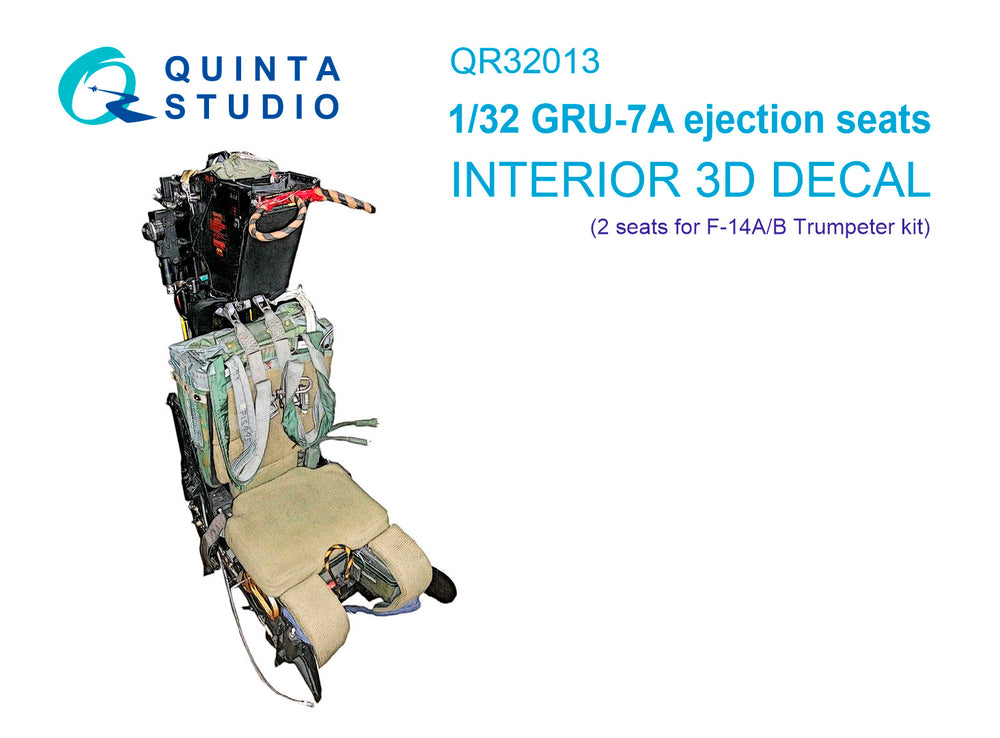 Quinta Studio QR32013 1:32 GRU-7A ejection seats Grumman F-14A/B