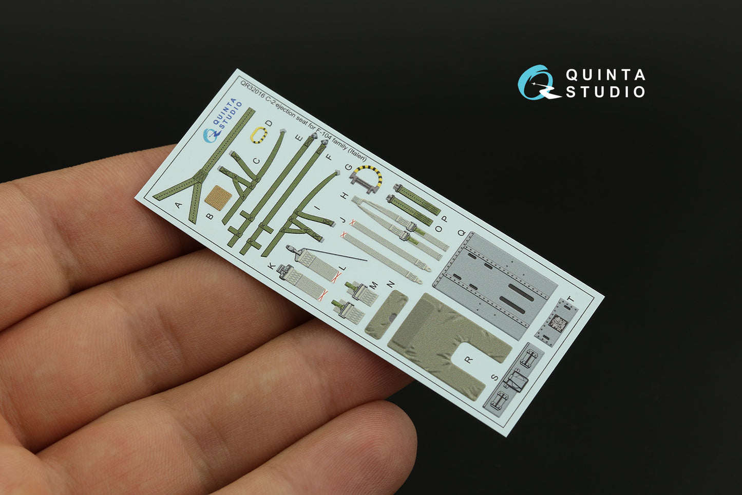 Quinta Studio QR32016 1:32 C-2 seat for Lockheed F-104 family