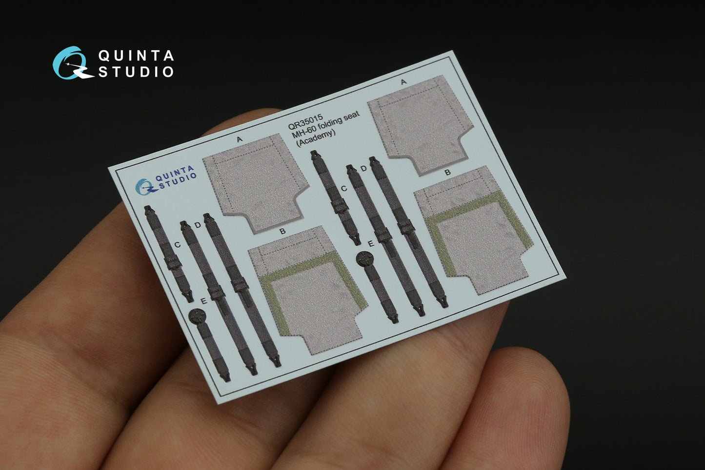 Quinta Studio QR35015 1:35 Sikorsky H-60 Family folding seats