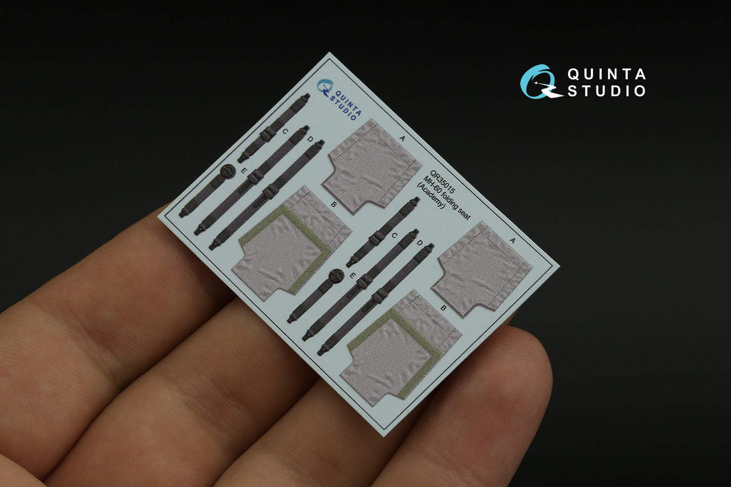 Quinta Studio QR35015 1:35 Sikorsky H-60 Family folding seats