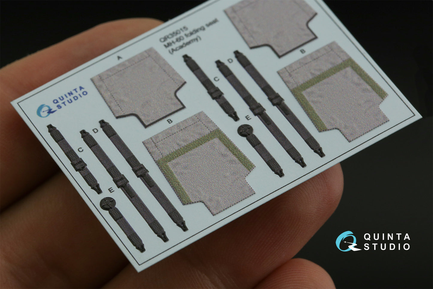 Quinta Studio QR35015 1:35 Sikorsky H-60 Family folding seats