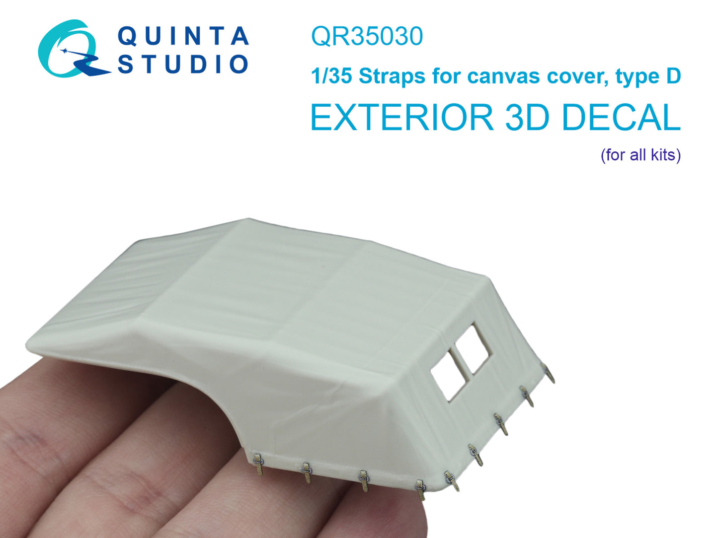 Quinta Studio QR35030 1:35 Straps for cancas cover, type D