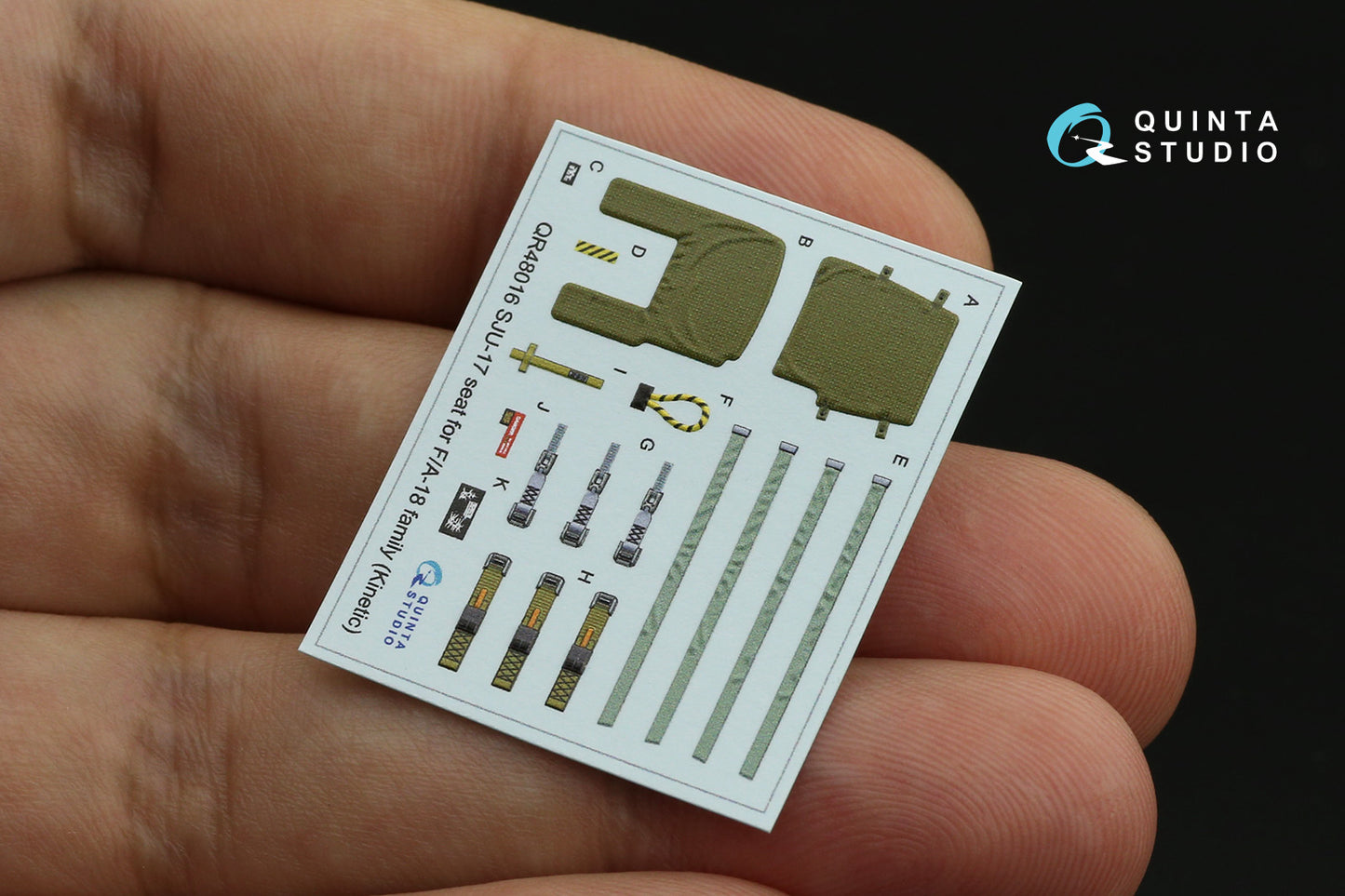 Quinta Studio QR48016 1:48 SJU-17 ejection seat for F/A-18 family