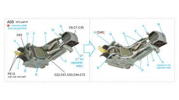 Quinta Studio QR48017 1:48 K-36 ejection seat for Mikoyan MiG-29 family