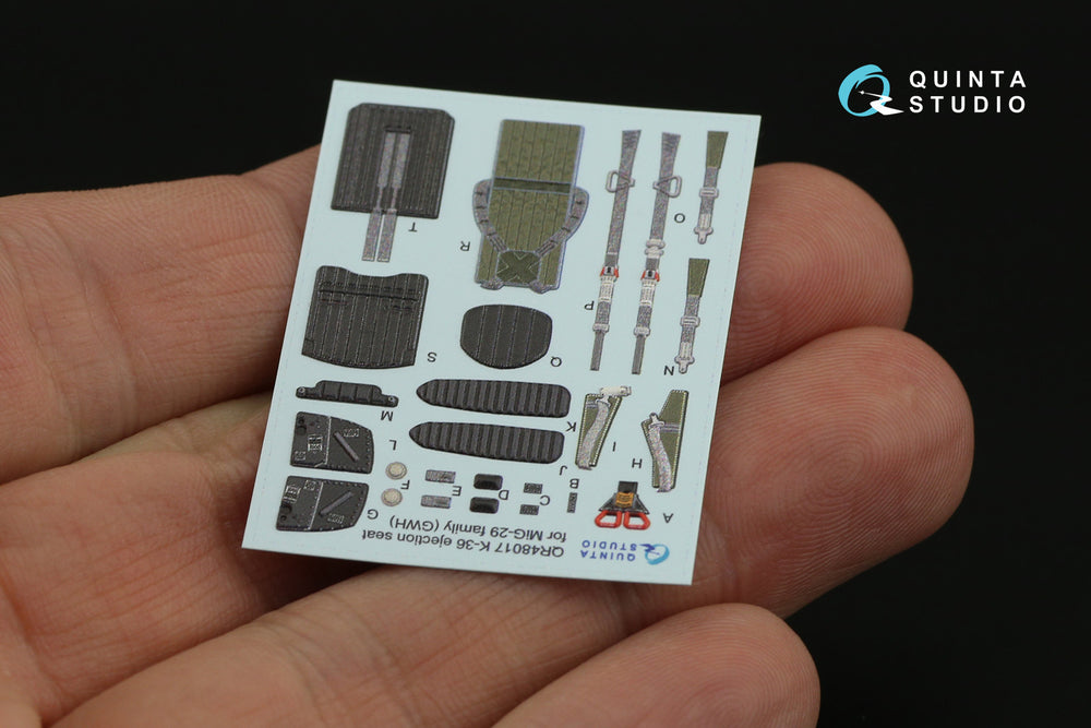 Quinta Studio QR48017 1:48 K-36 ejection seat for Mikoyan MiG-29 family