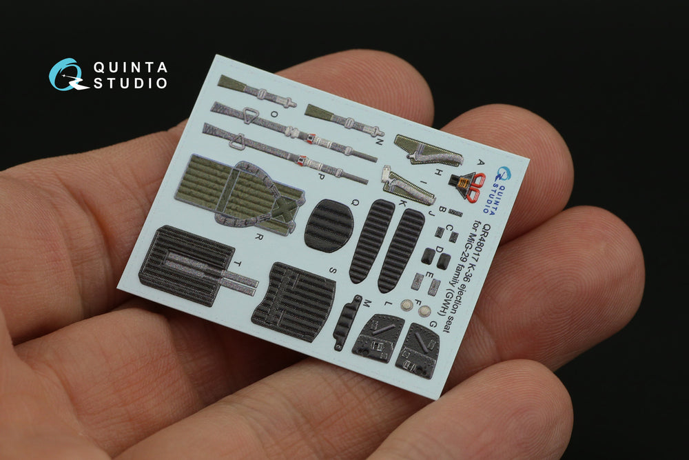 Quinta Studio QR48017 1:48 K-36 ejection seat for Mikoyan MiG-29 family