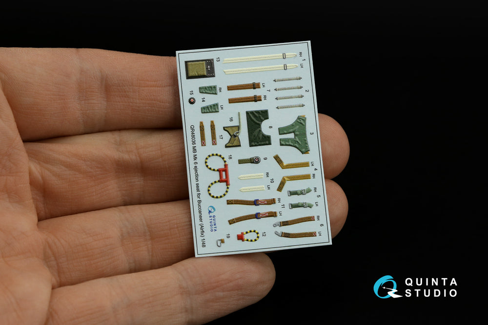 Quinta Studio QR48036 1:48 MB Mk 6 Ejection Seats Blackburn Buccaneer