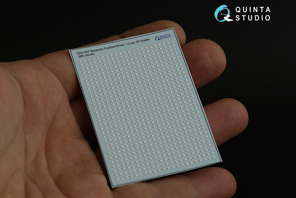 Quinta Studio QRV-007 Separate positive rivets, 1.0mm