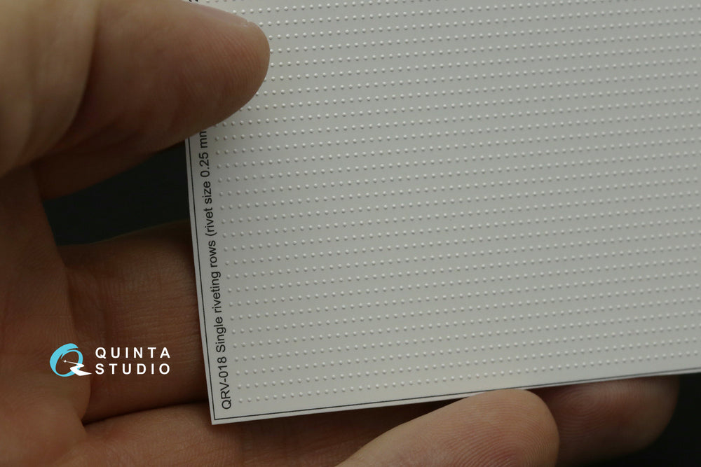 Quinta Studio QRV-018 1:24 Single riveting rows