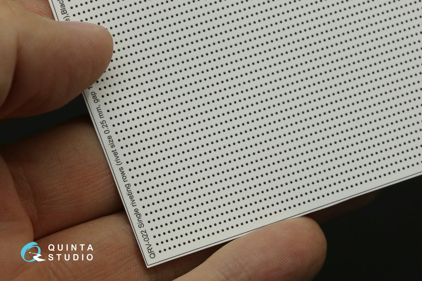 Quinta Studio QRV-022 1:24 Single riveting rows
