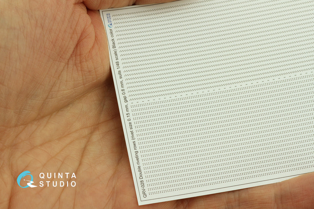 Quinta Studio QRV-028 1:48 Double riveting rows