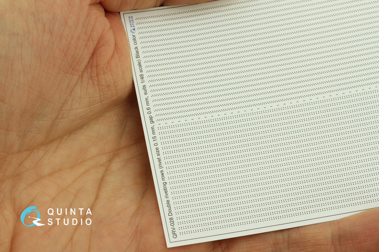 Quinta Studio QRV-028 1:48 Double riveting rows